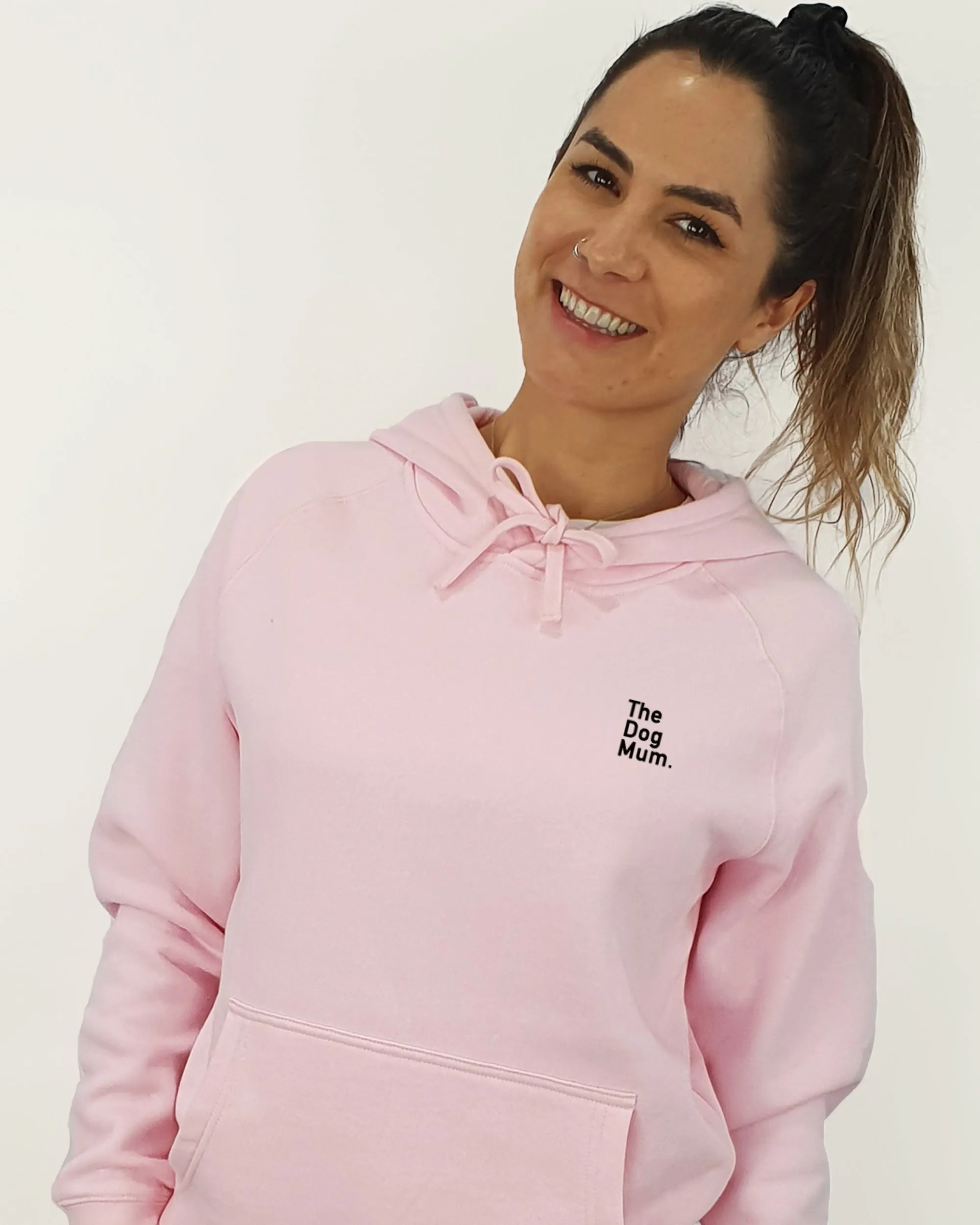 Amstaff Mum Illustration: Unisex Hoodie