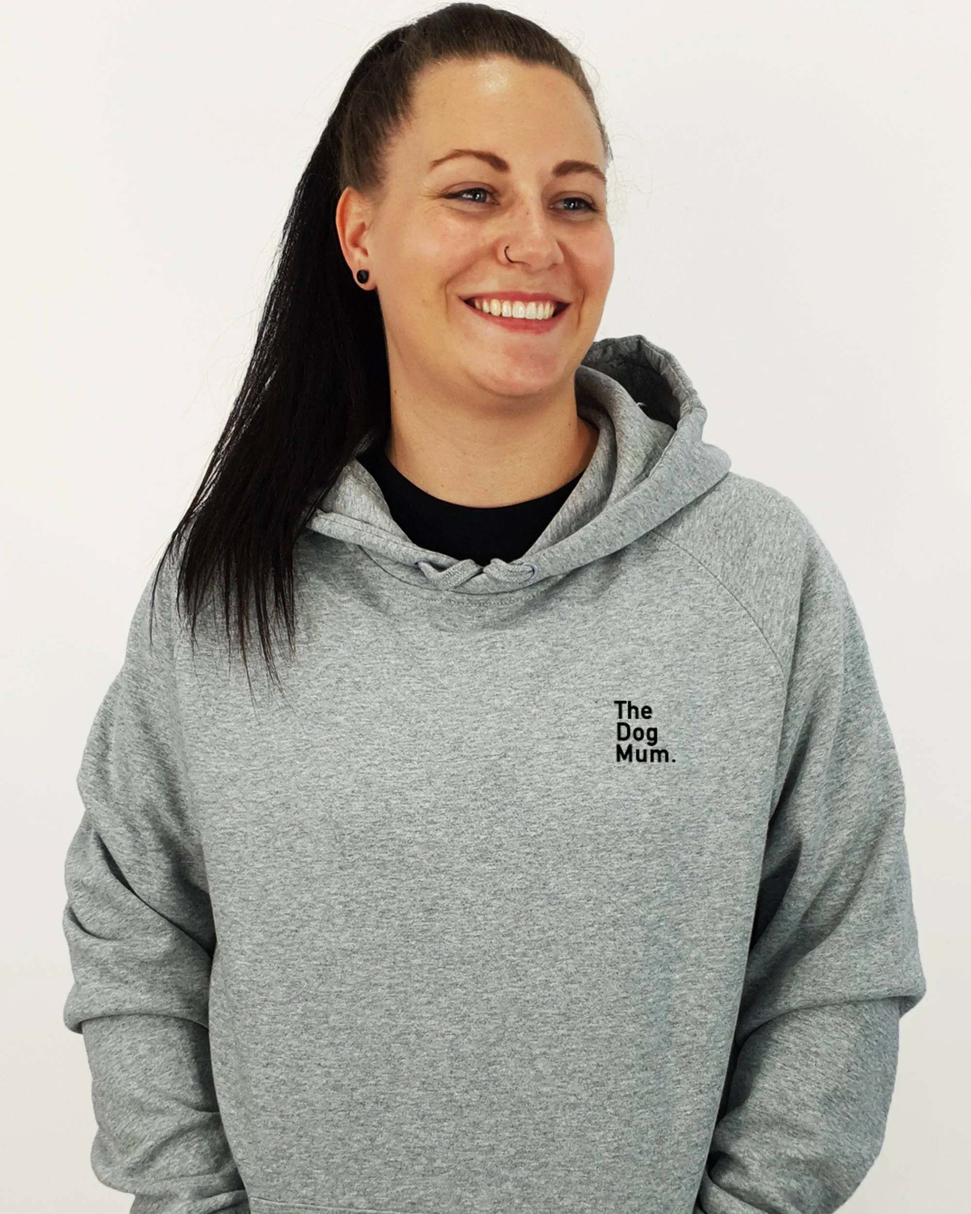 Amstaff Mum Illustration: Unisex Hoodie