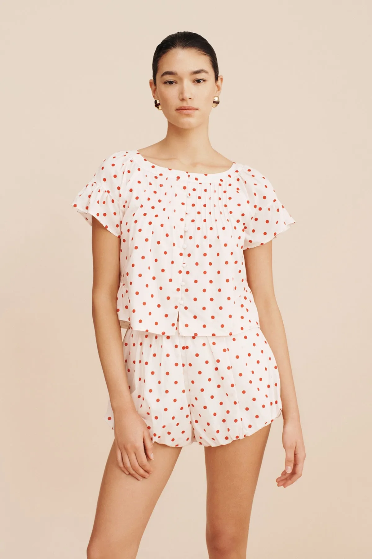 AURELIA SHORT - PETITE POLKA DOT