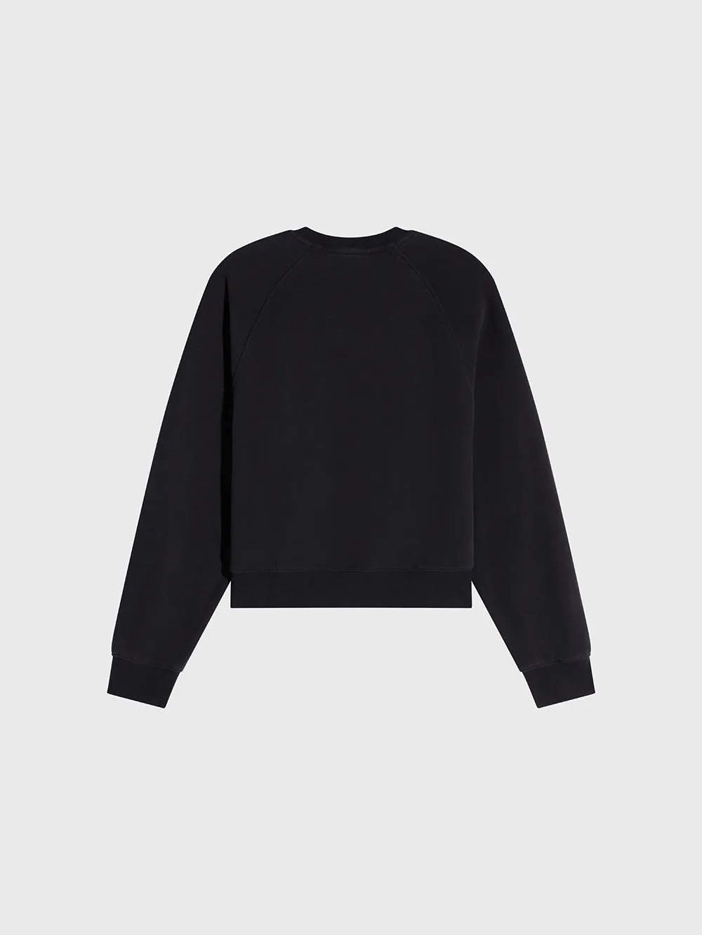 BARRY'S BLACK CROP PULLOVER