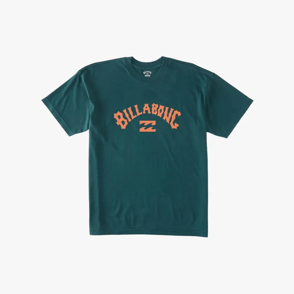 Billabong Boys Arch Wave Short Sleeve Tee Deep Teal