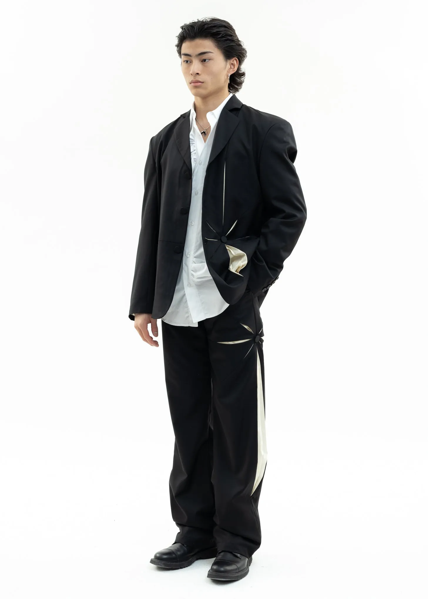 Black Origami Blazer