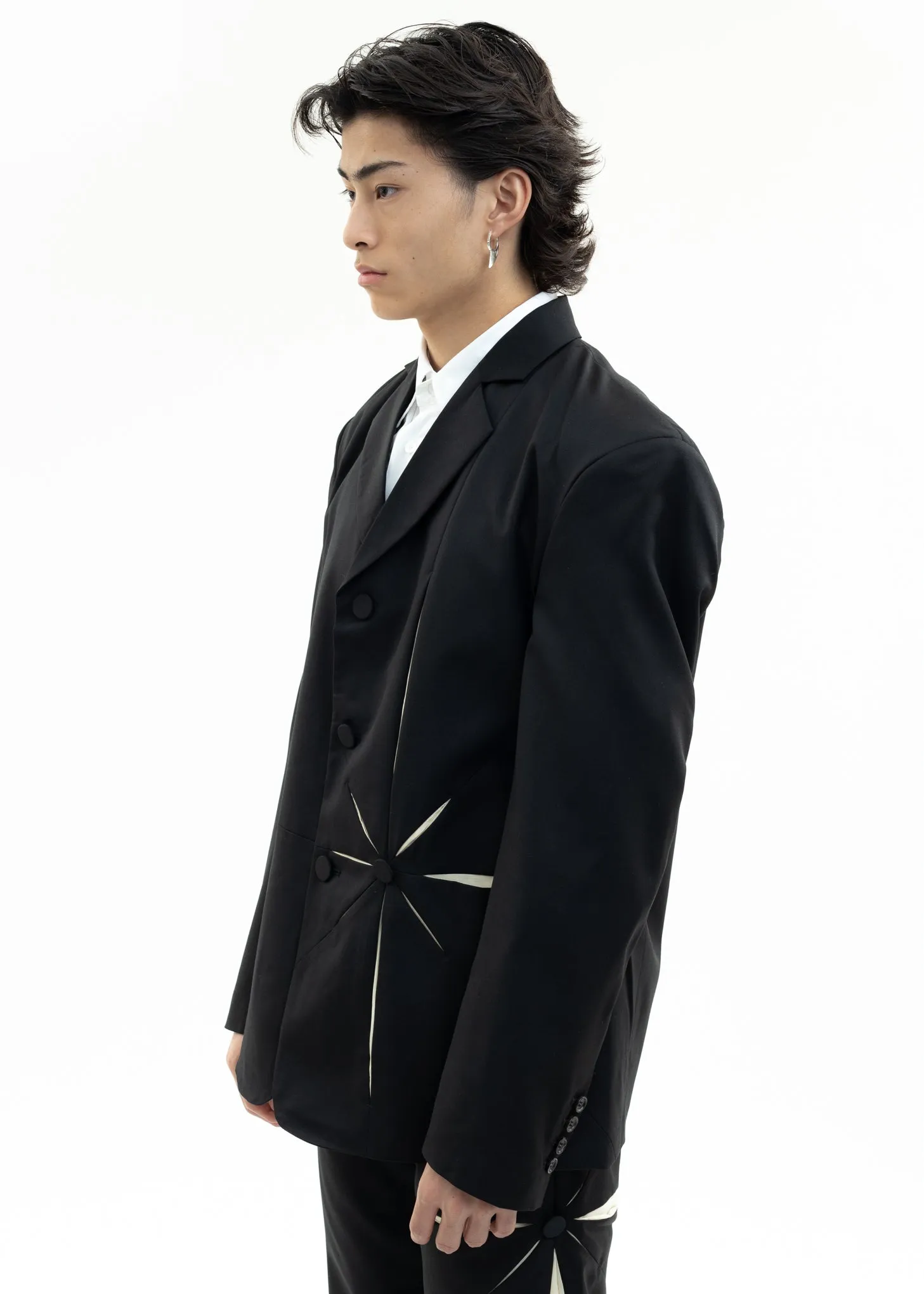 Black Origami Blazer