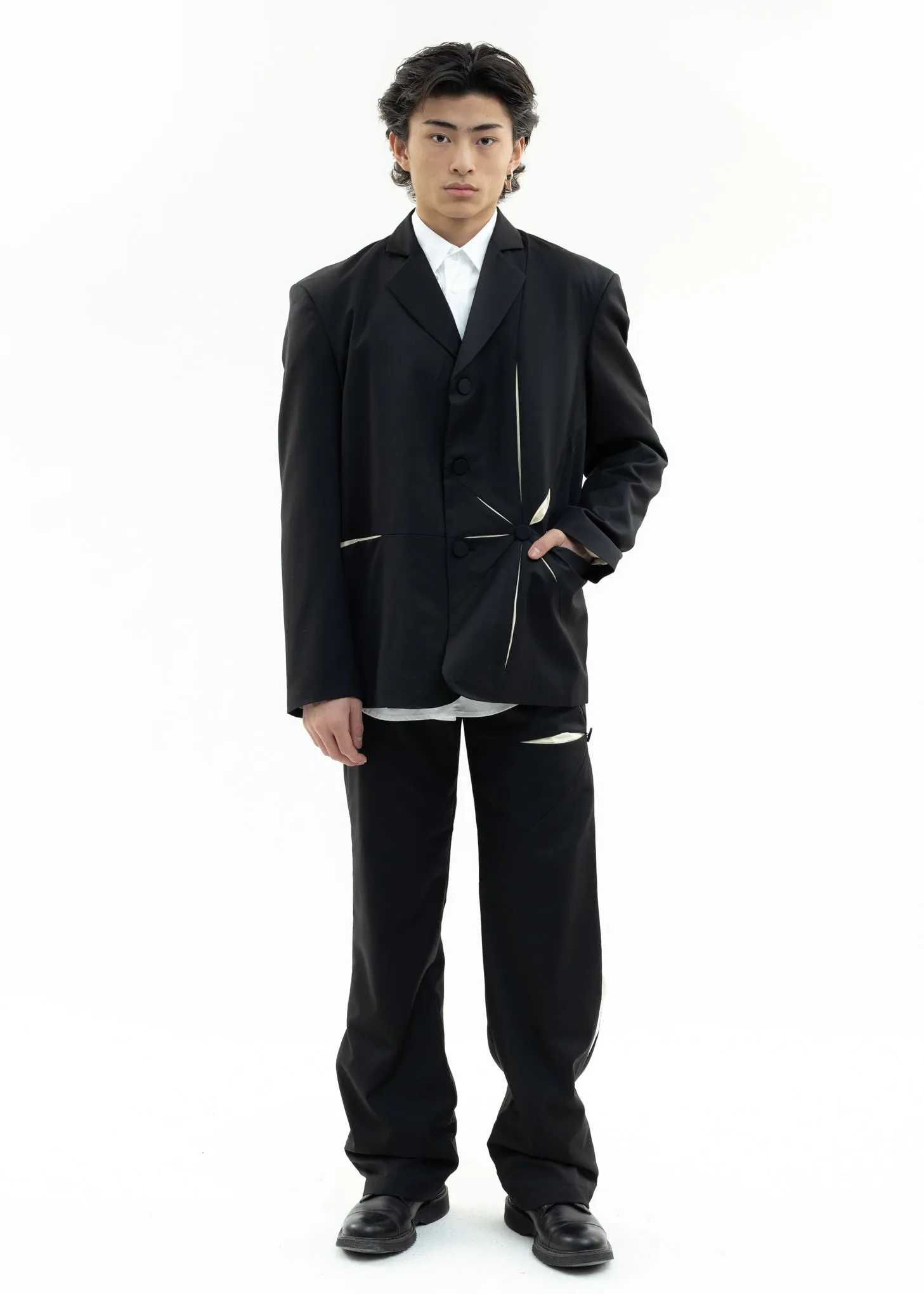 Black Origami Blazer