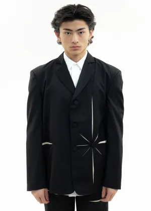 Black Origami Blazer
