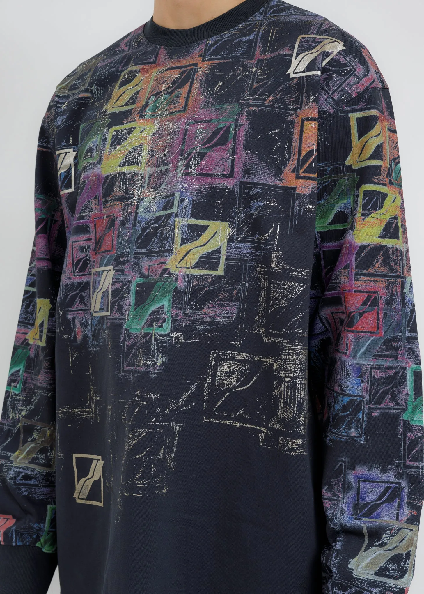 Black WE11DONE All Over Long Sleeves