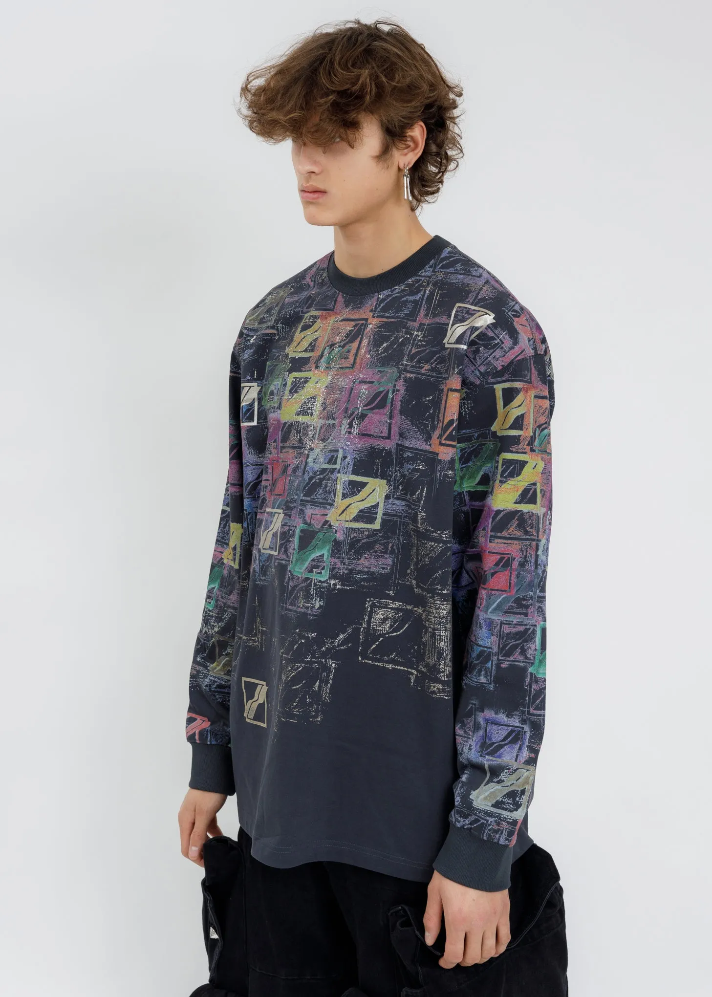 Black WE11DONE All Over Long Sleeves