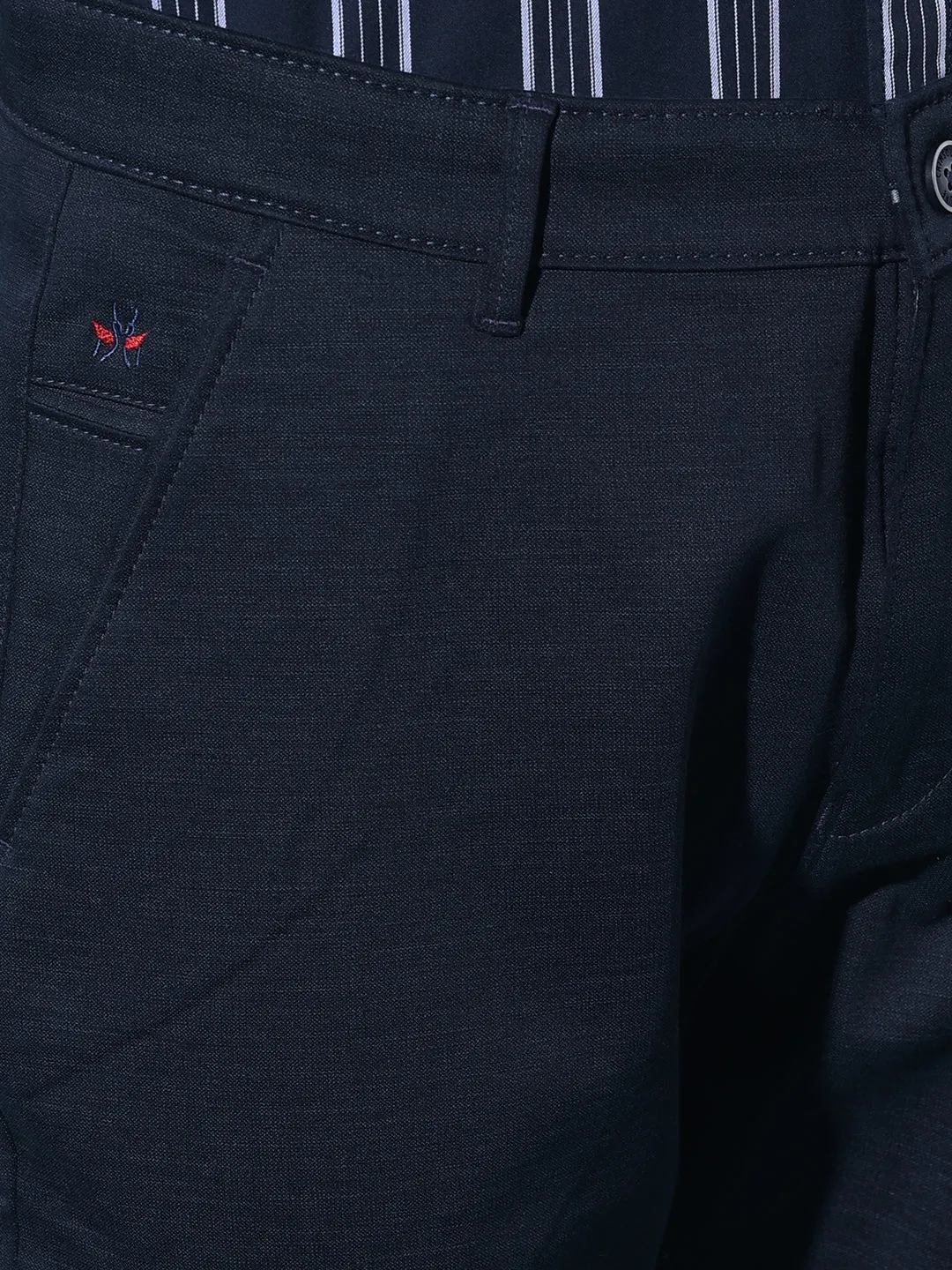 Blue Chinos Trousers