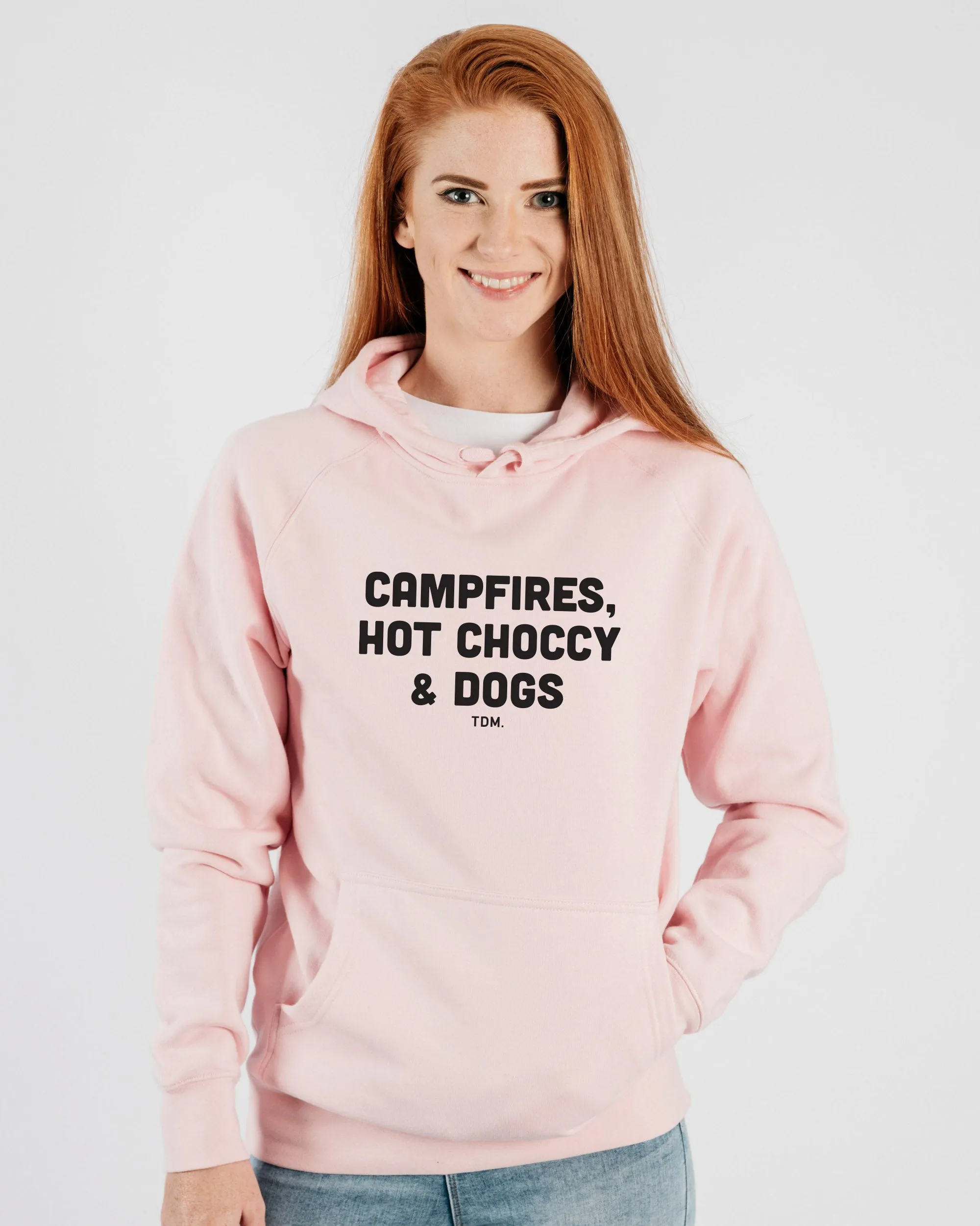 Campfires Hot Choccy & Dogs: Unisex Hoodie
