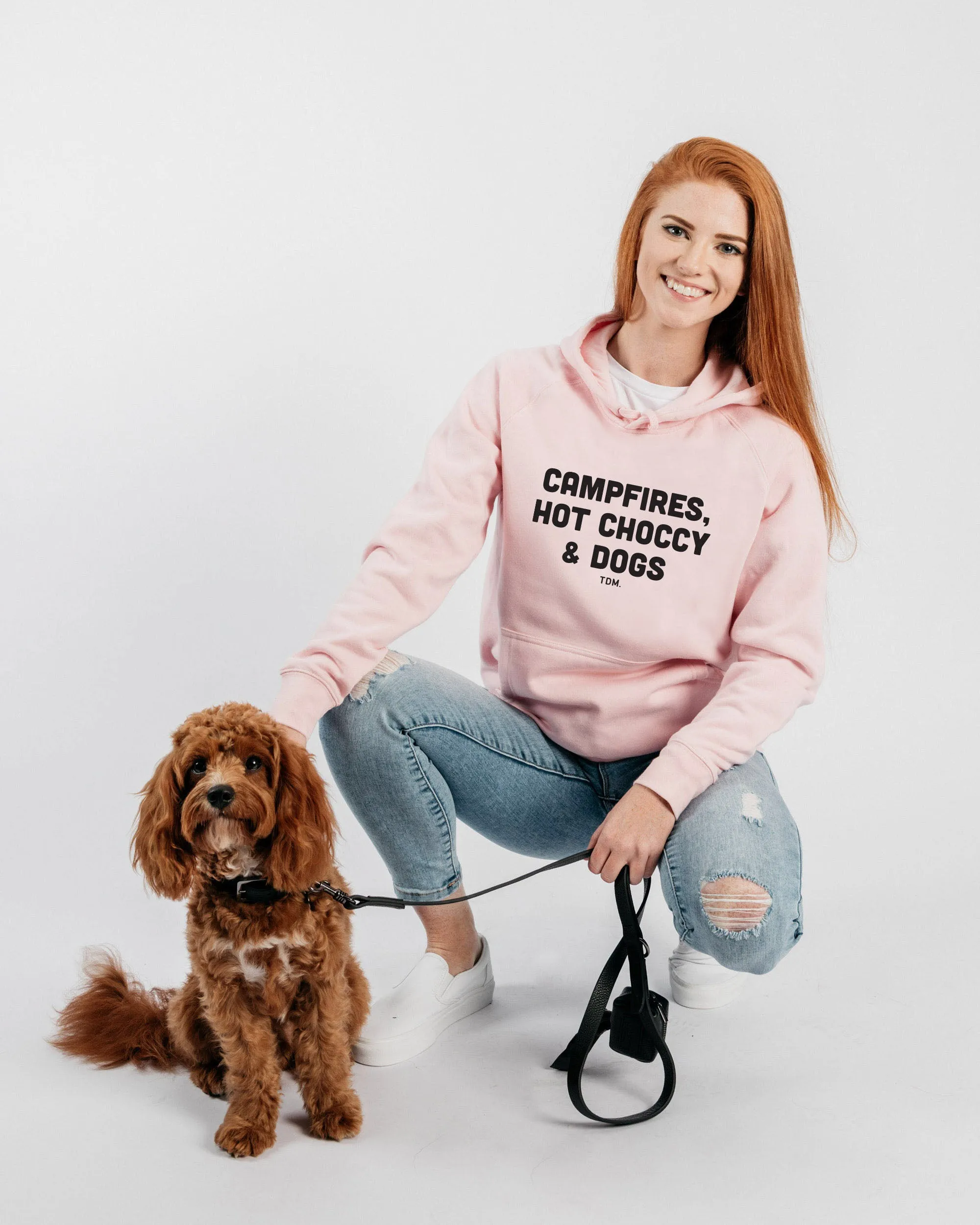 Campfires Hot Choccy & Dogs: Unisex Hoodie