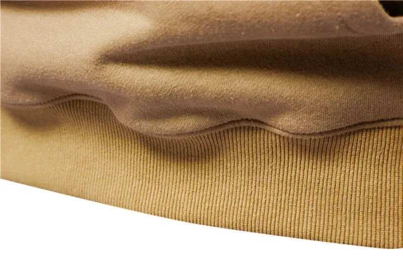 Cotton Sports Hoodies Men Casual Solid Color High Quality Warm Autumn Mens Sweatshirts Fashion Basic Hoodie for Men