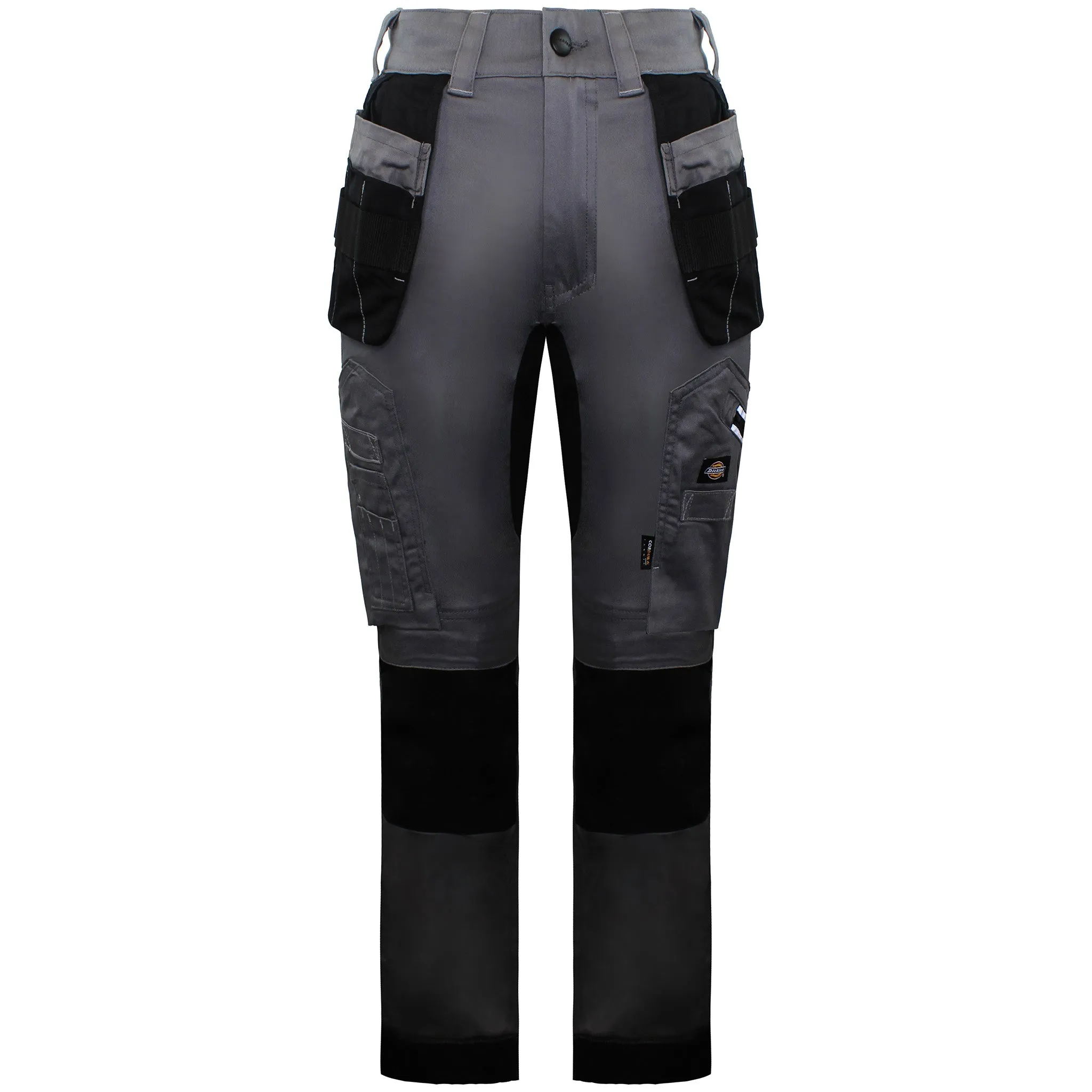 Dickies Holster Universal Flex Mens Grey Work Trousers