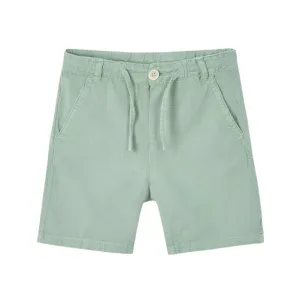 Drawstring Linen Shorts - Dark Laurel by Mayoral