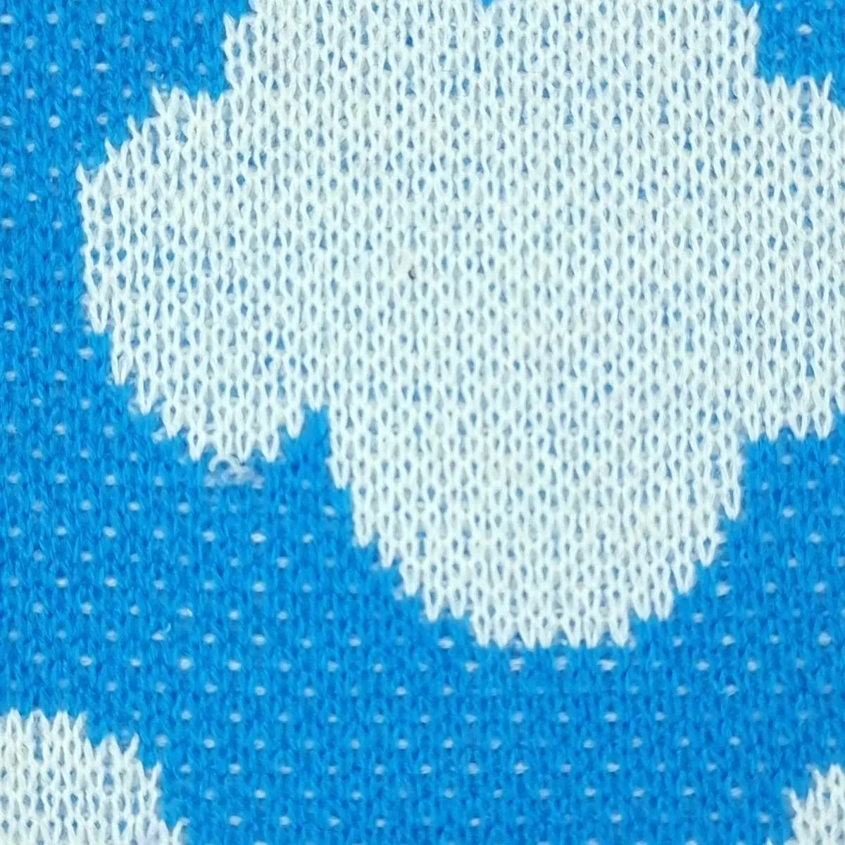 Floral Jacquard Acrylic Knit Fabric - FAB1524