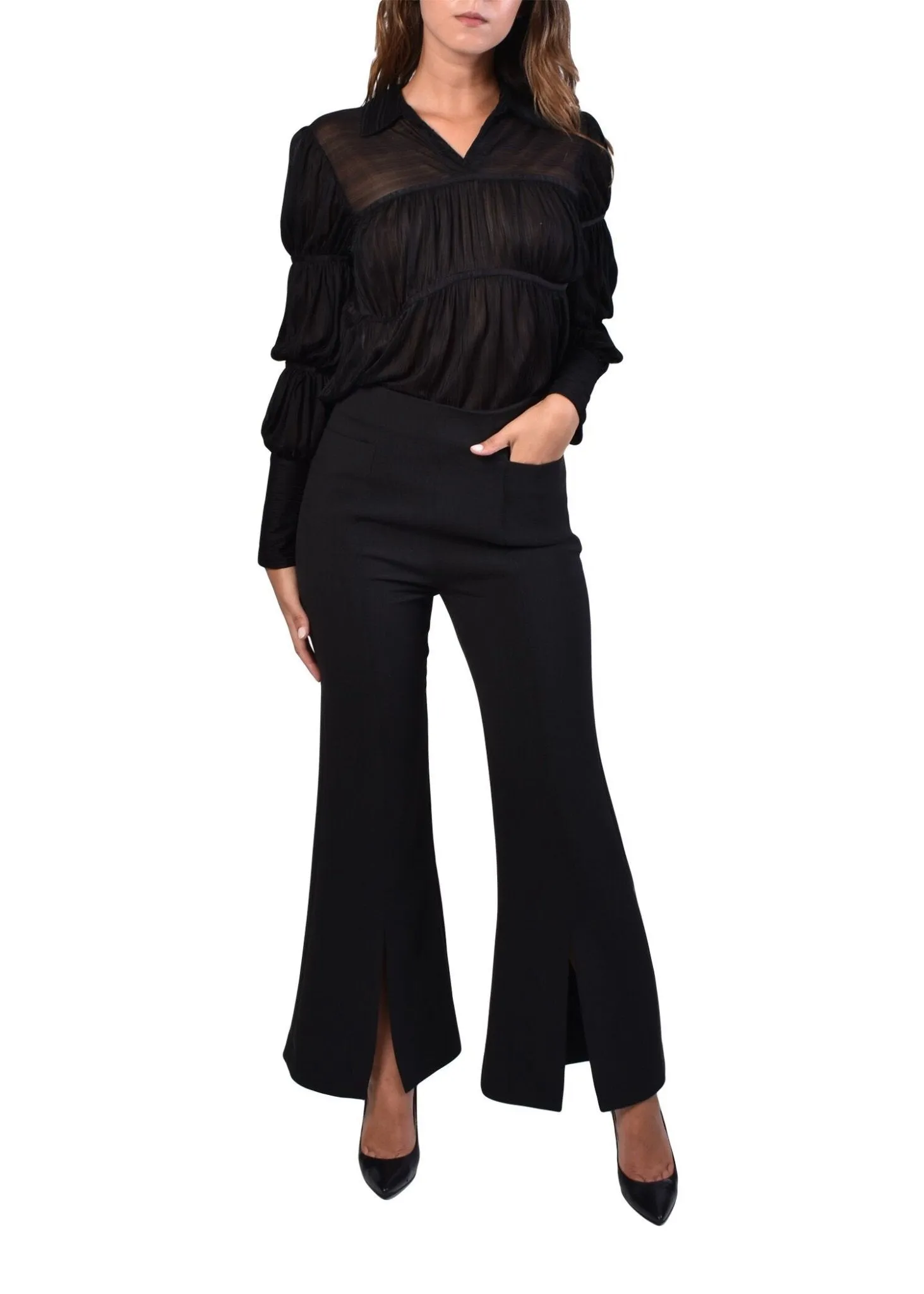 Front Split Pants