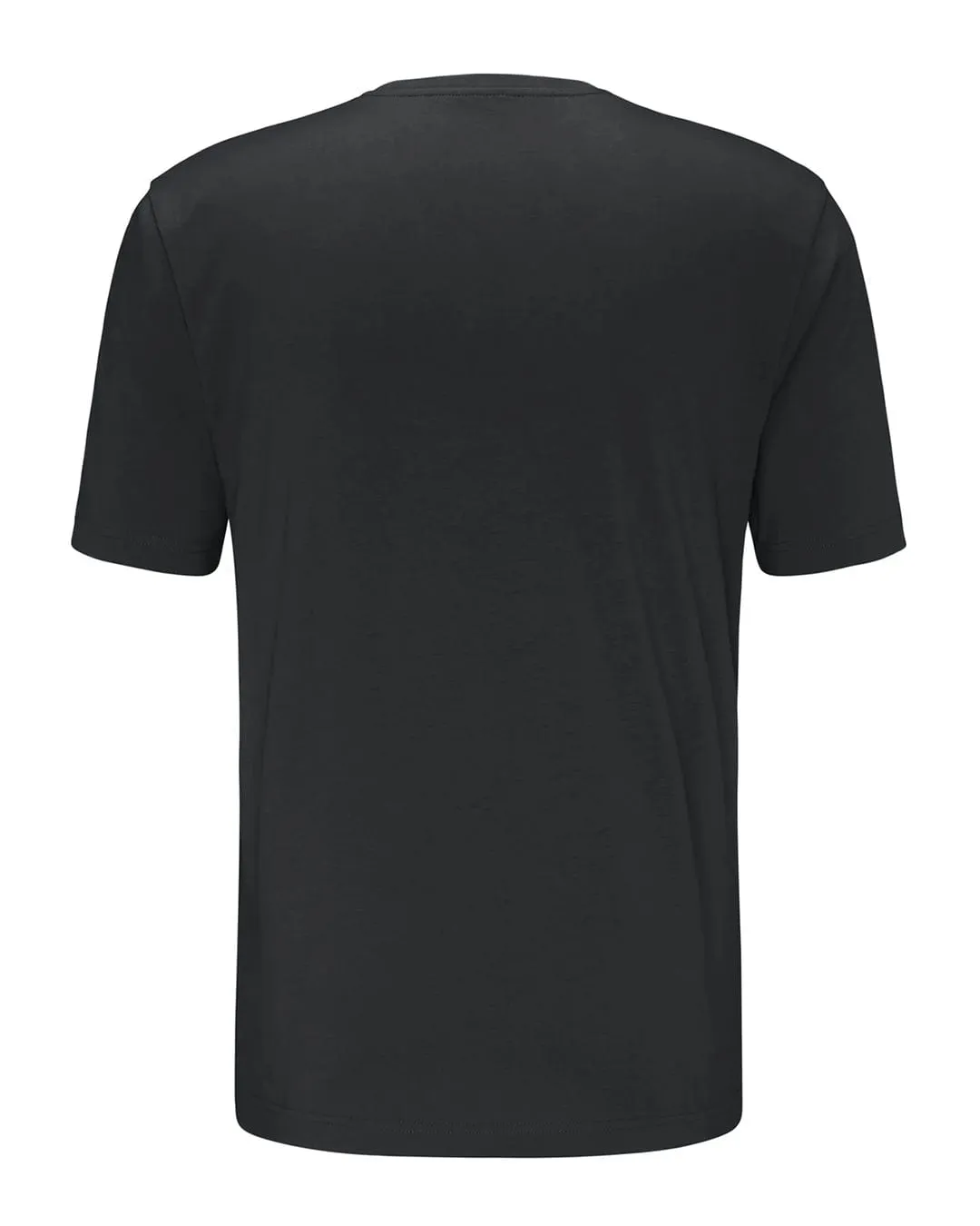 Fynch-Hatton Plain Black Crew Neck T-Shirt