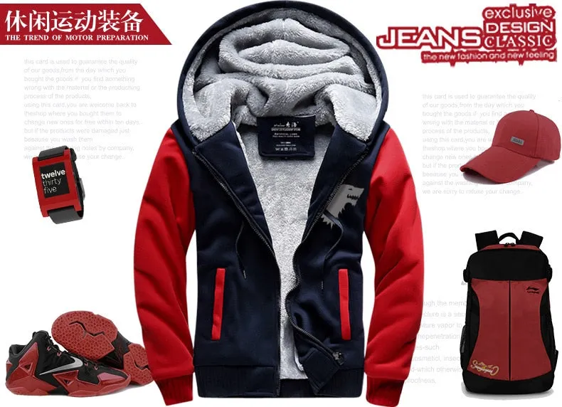 Game of Thrones wool hoodies jacket sweatshirt