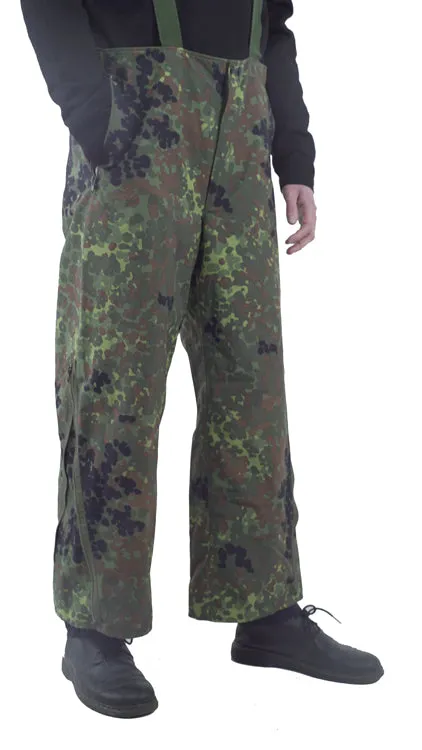 German Army Gore-Tex Trousers - Flecktarn Camo - DISTRESSED RANGE