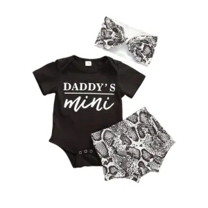 Girls Daddy’s Mini 3-Piece Set
