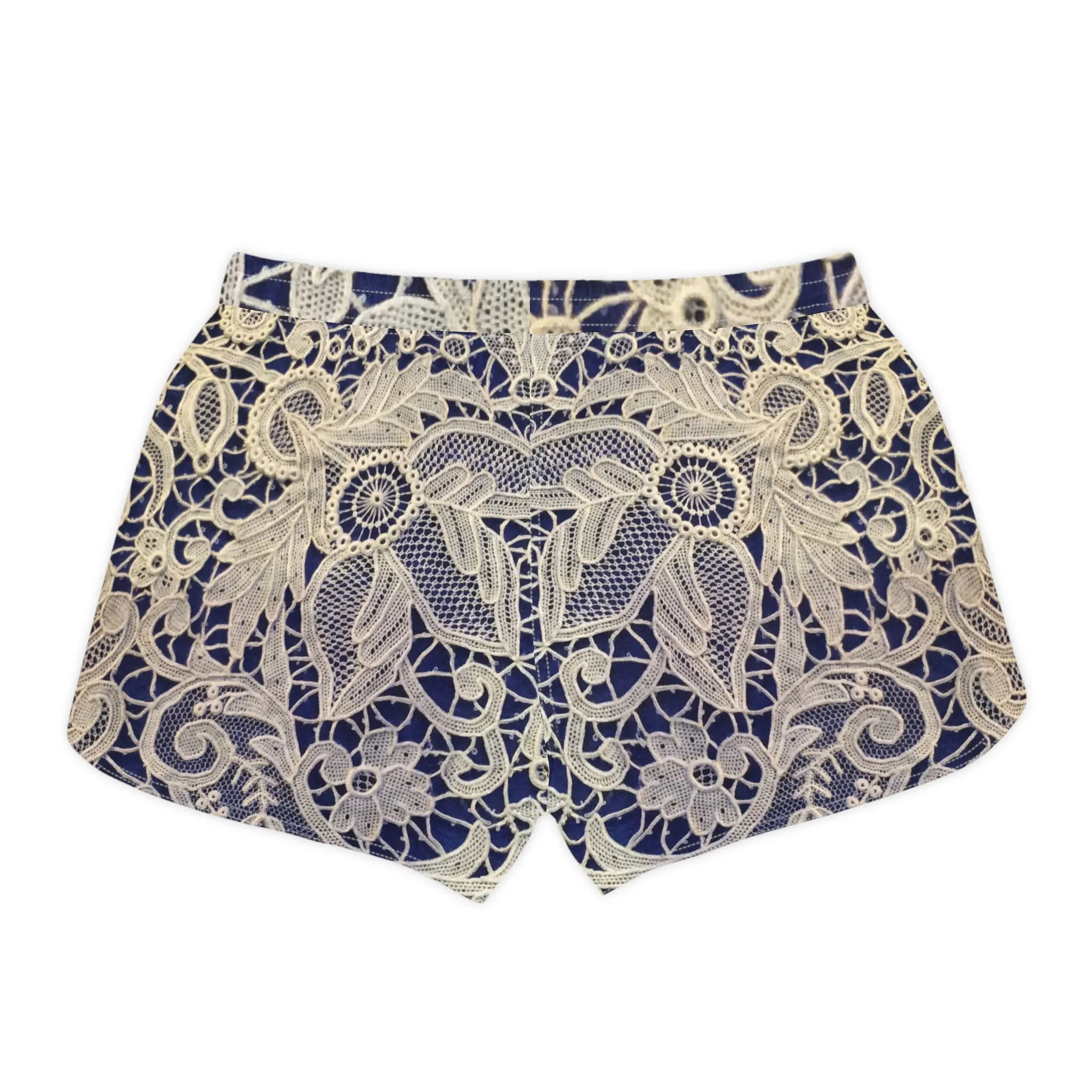 Golden and Blue - Inovax Women's Casual Shorts