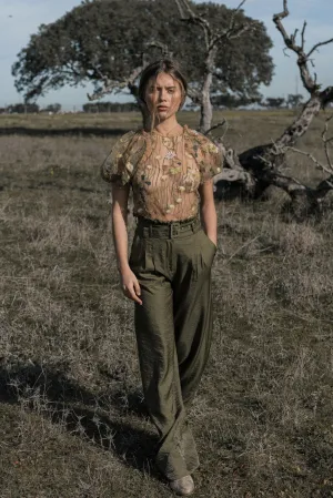 Green Large Pants