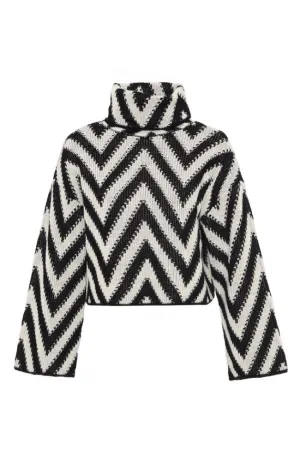 Herringbone Crochet Sweater