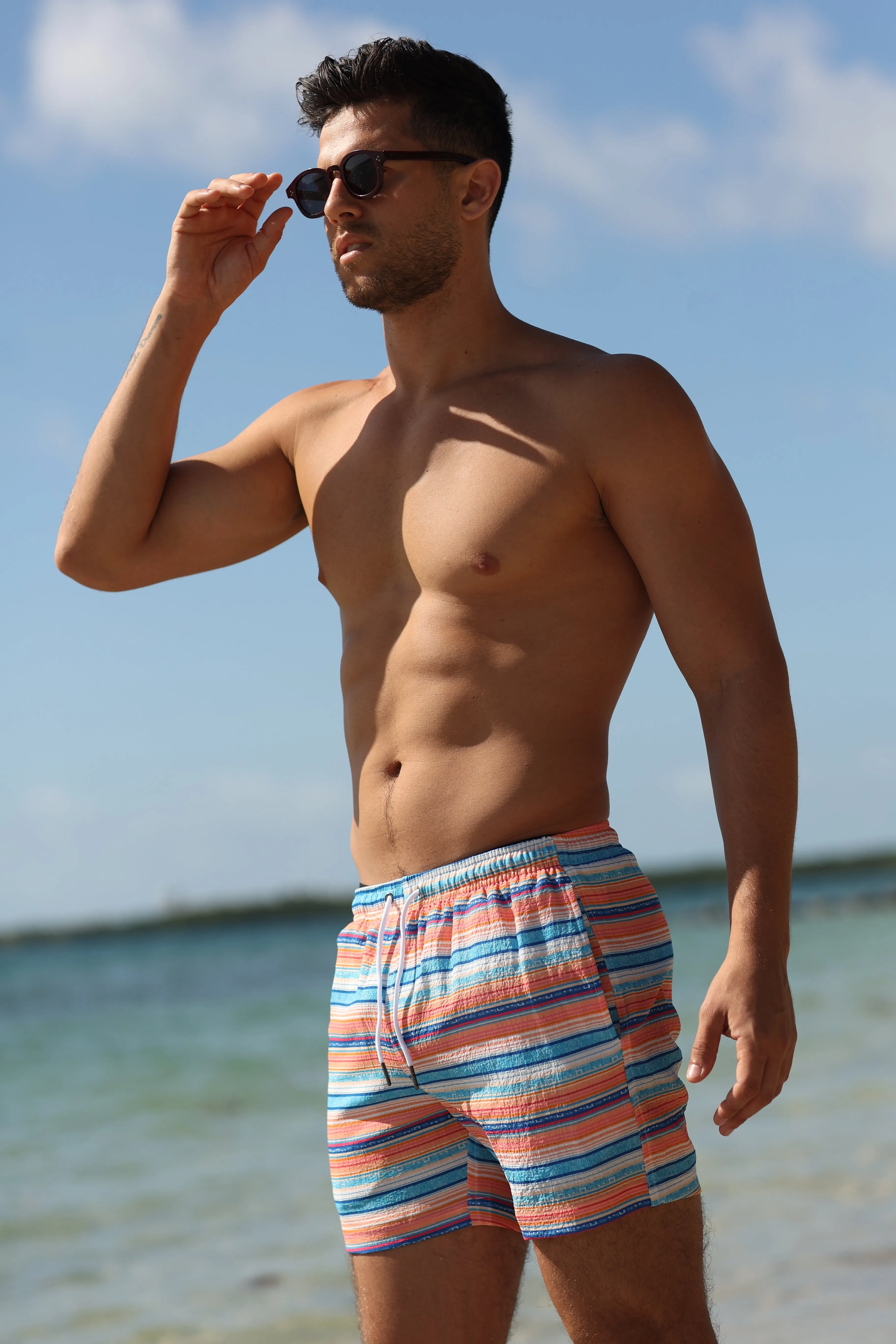 IBIZA SEERSUCKER SHORTS