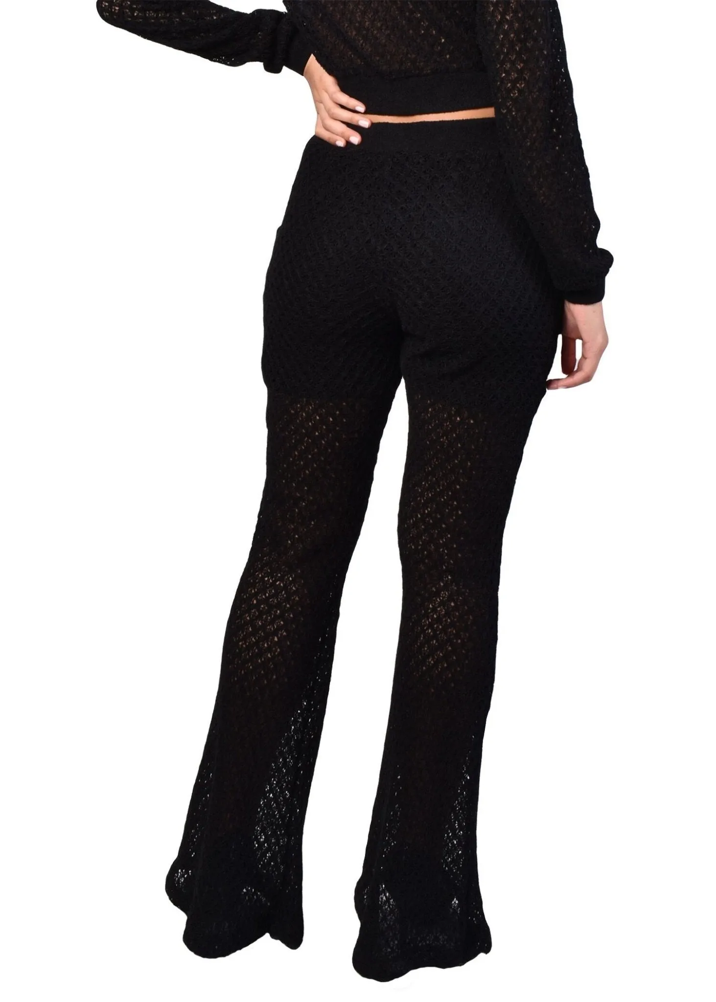 Jacquard Knitted Pants