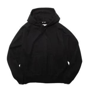 MIDWEIGHT TERRY RELAXED HOODIE "BLACK"