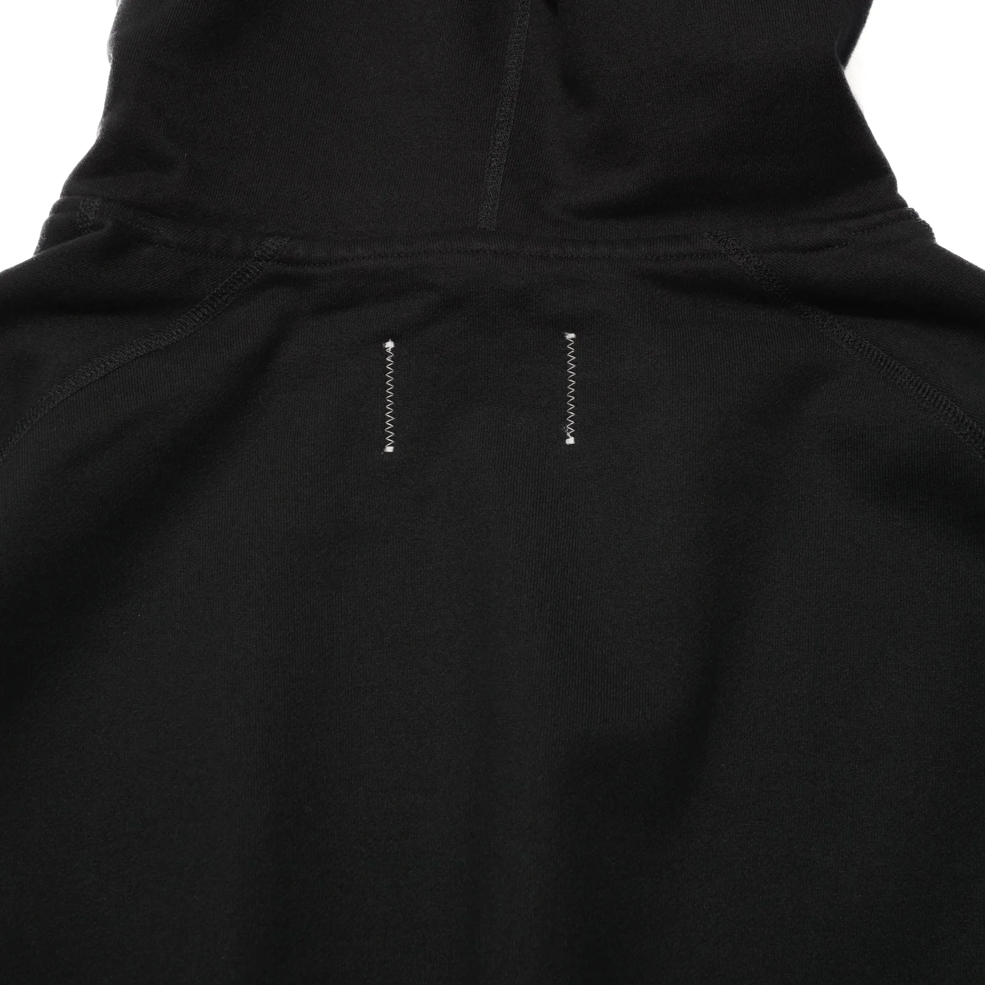 MIDWEIGHT TERRY RELAXED HOODIE "BLACK"