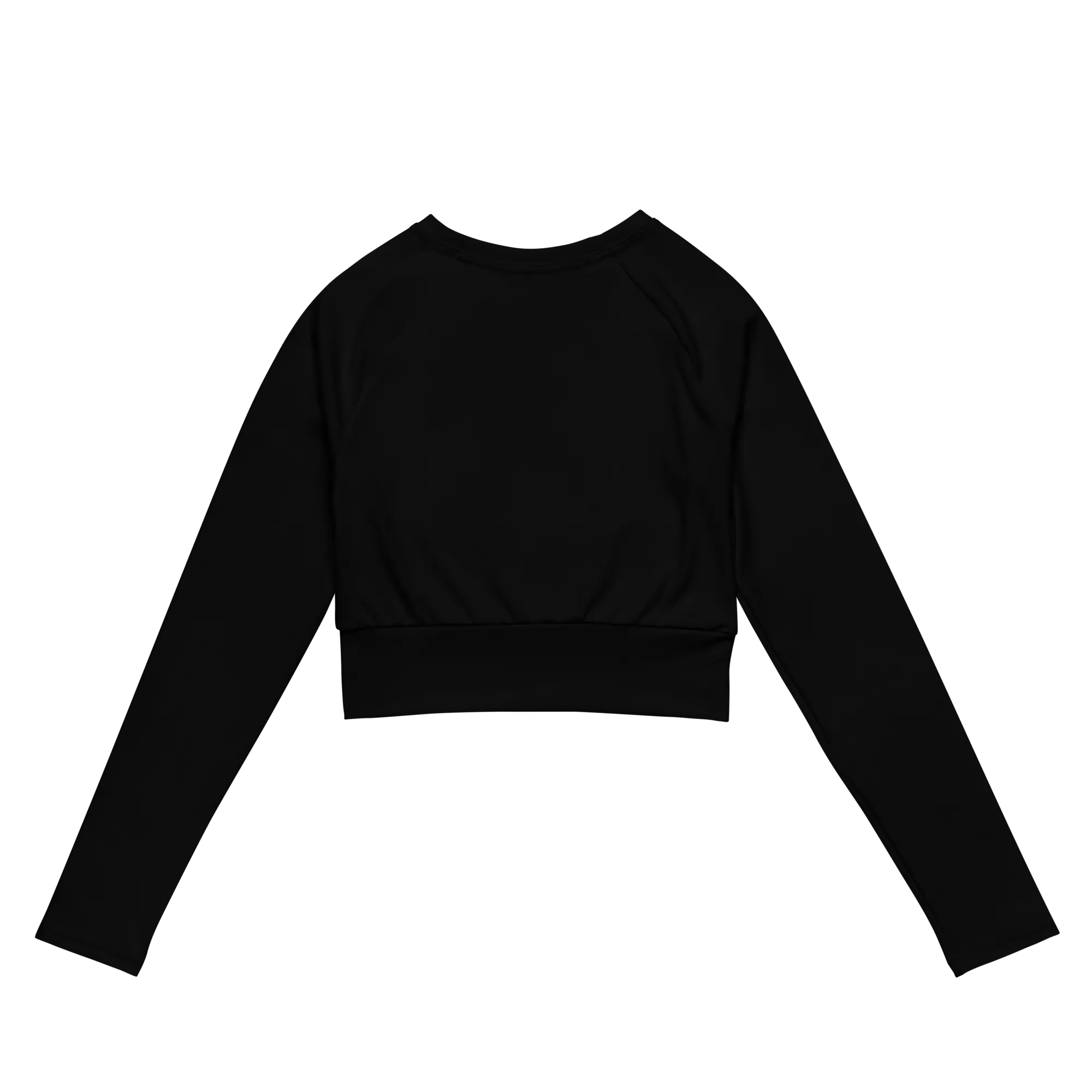mom boss crop shirt (black)