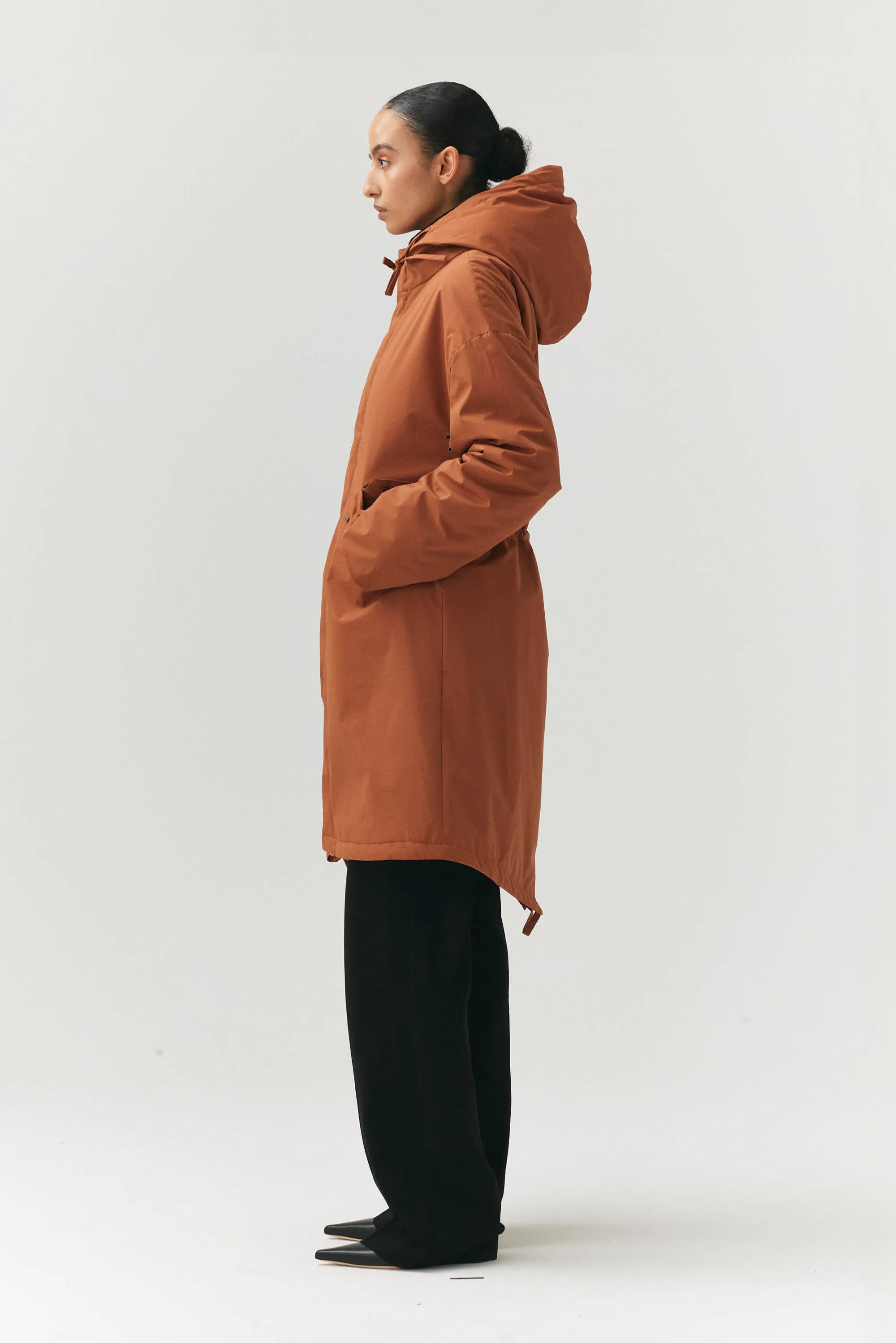 MONICA G RIBSTOP (FISHTALE P) AW24 DIRTY BRICK