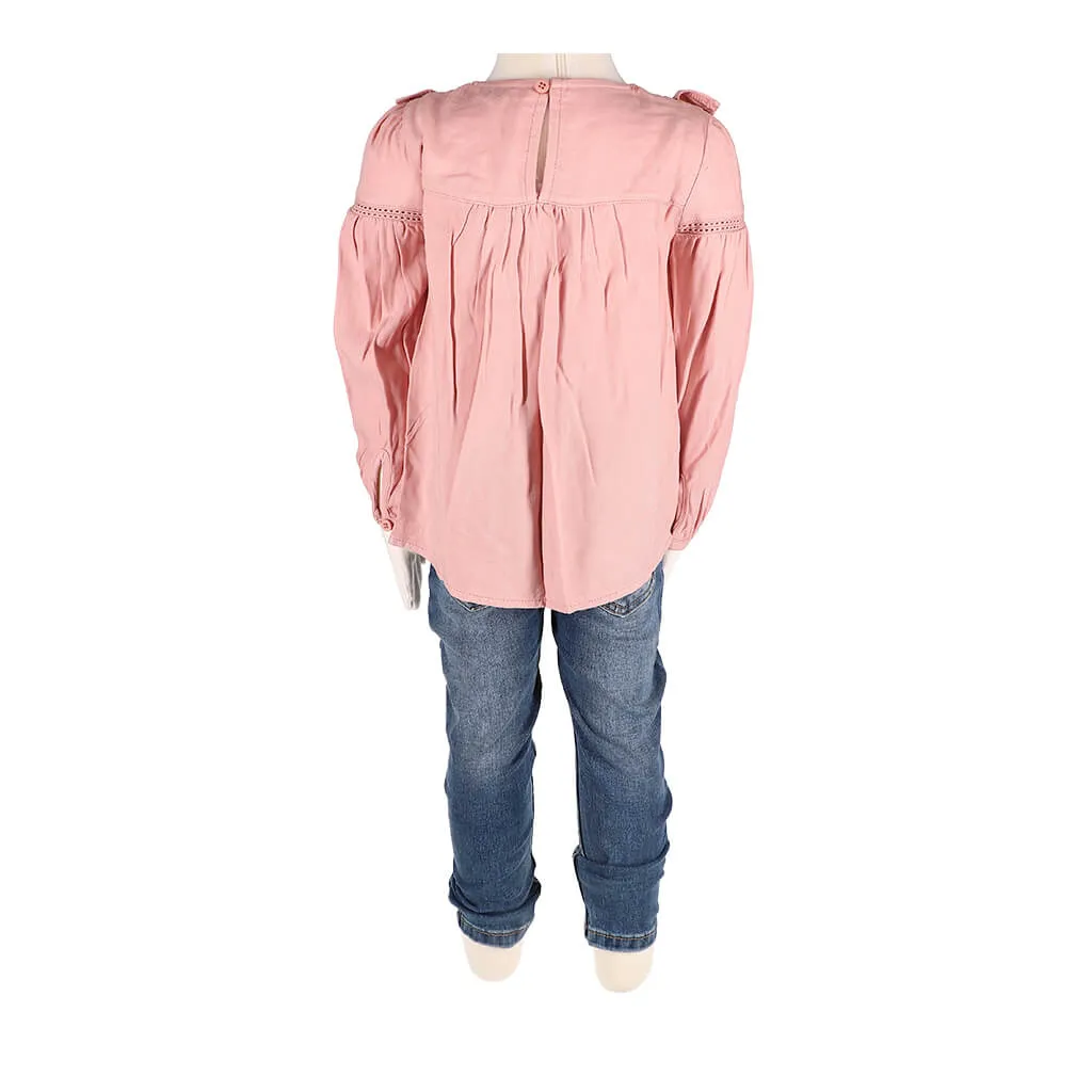 MYL Long Sleeve Blouse and Pants Set