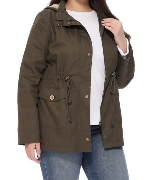 Olive Curvy Babe Jacket