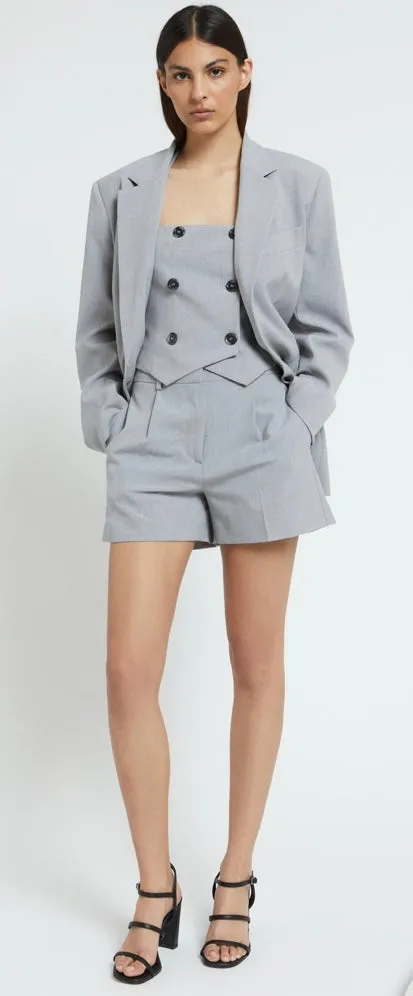 Otto’dame Dove Grey Single Breasted Blazer