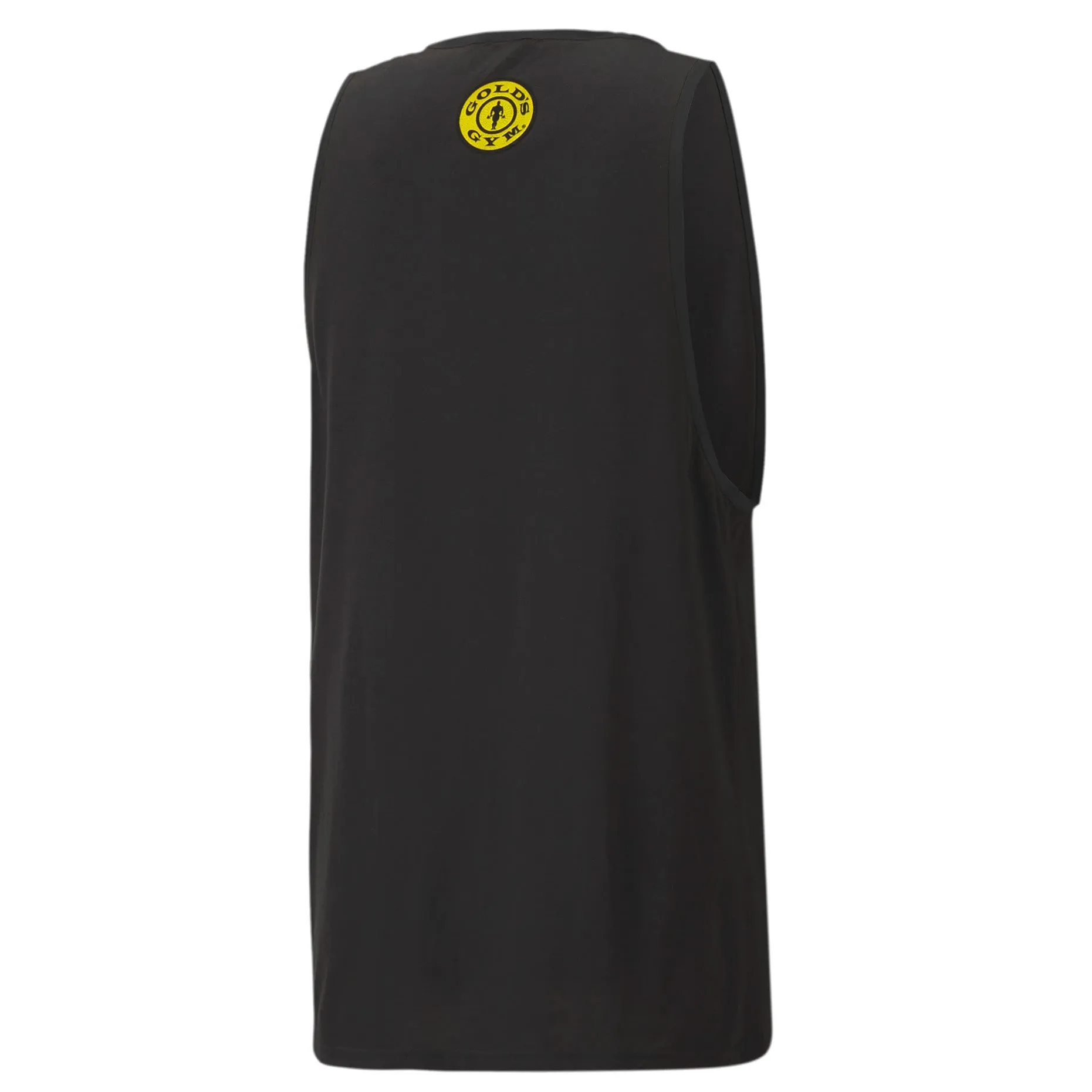 Puma x Gold's Gym Logo Mens Black Vest