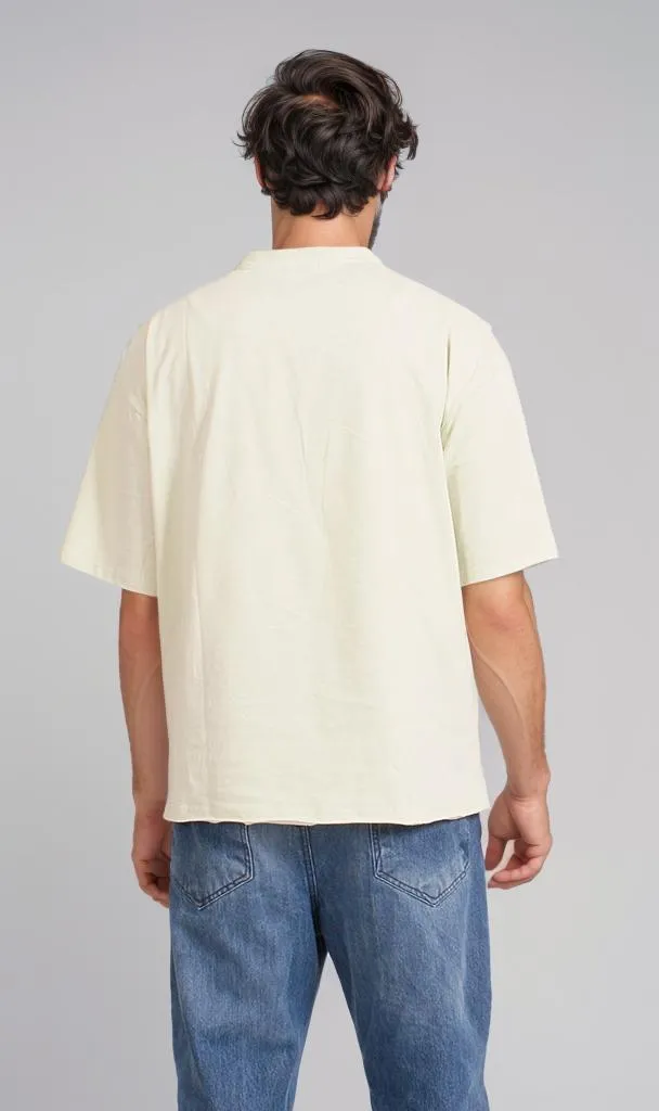 R207070 -Graphic T-Shirt - Cream