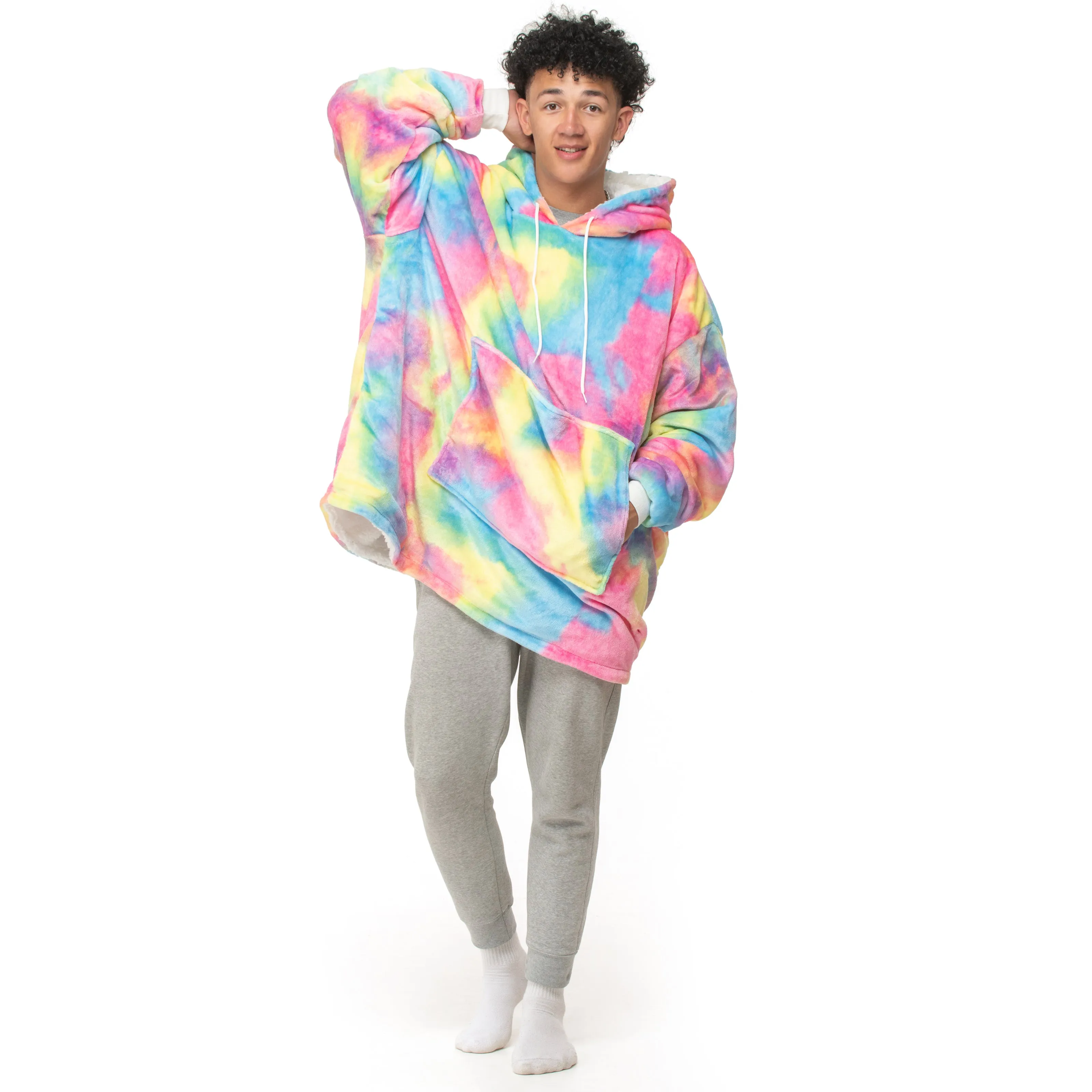 Rainbow Hoodie Blanket