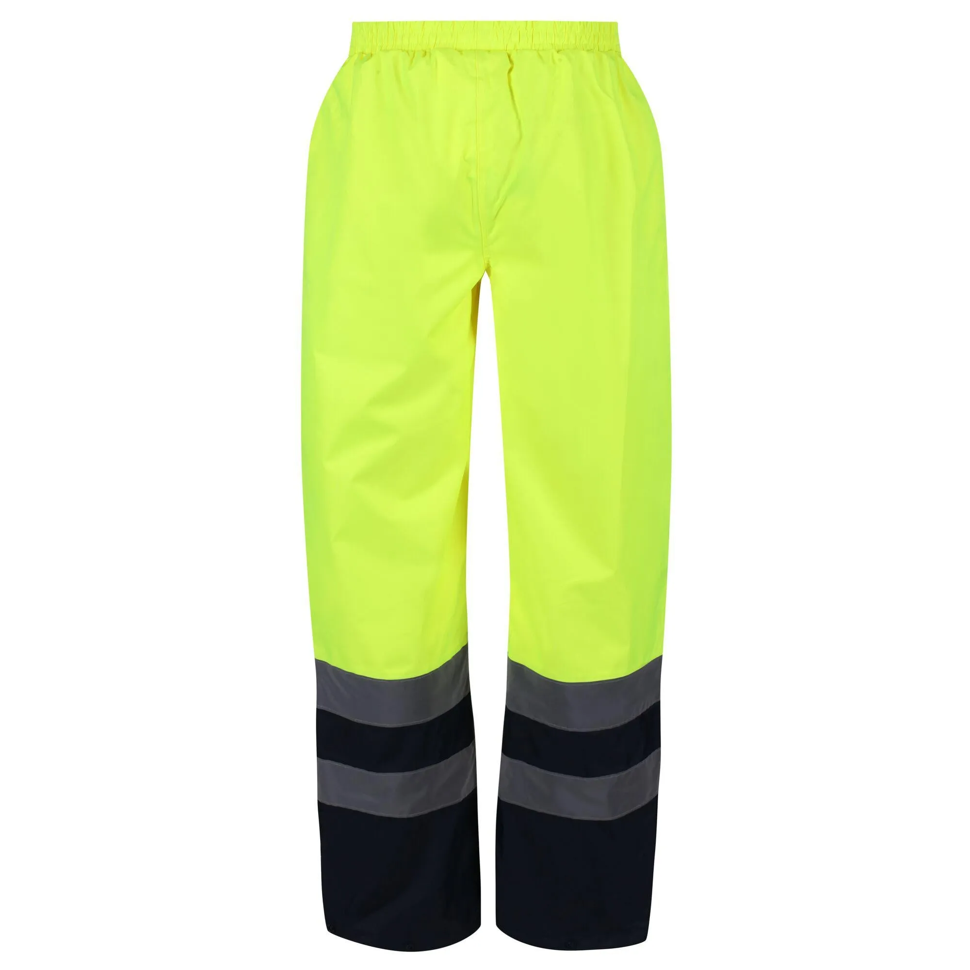 Regatta Professional Mens Hi Vis Pro Waterproof Reflective Work Over-Trousers