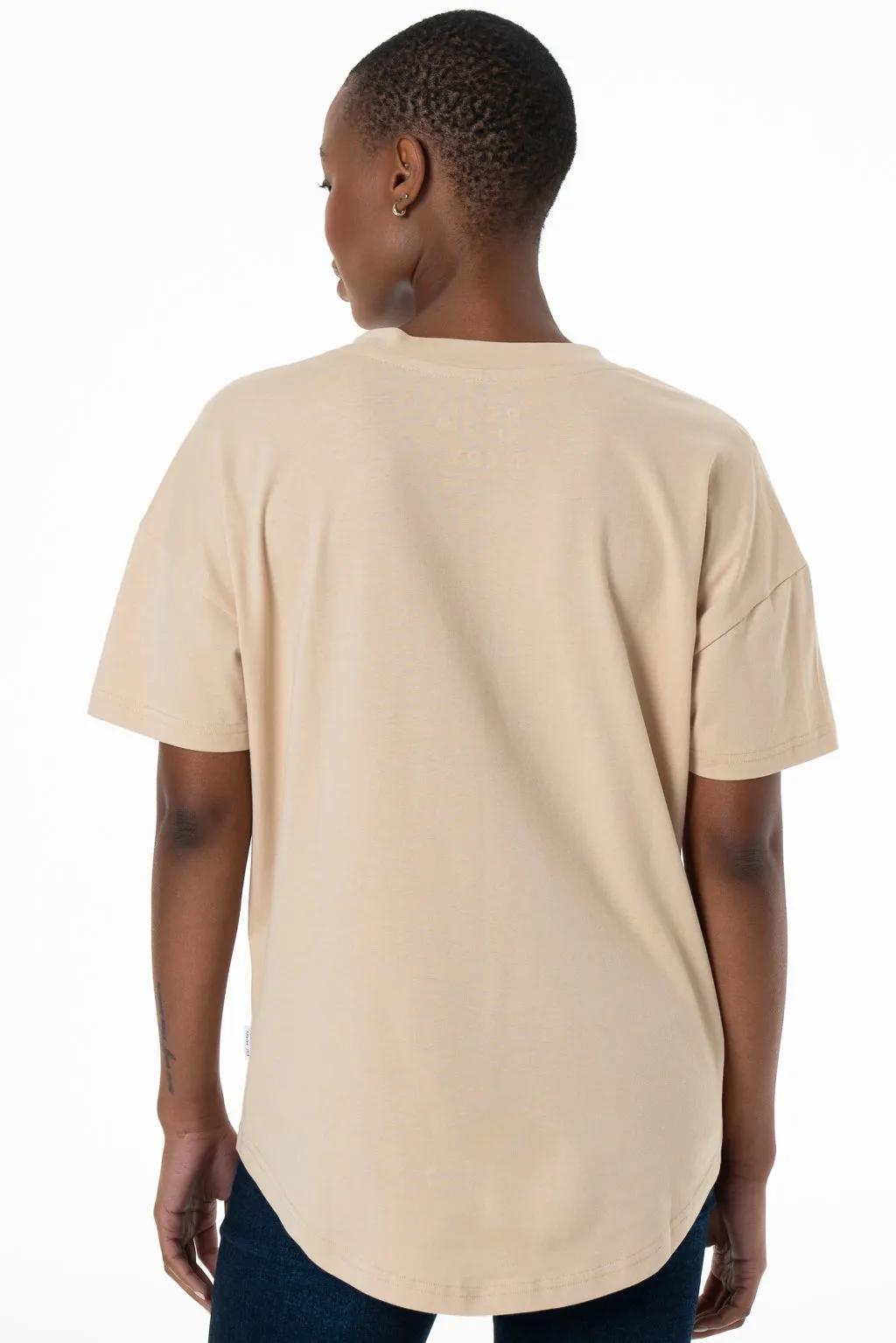 Relaxed T-Shirt _ 143242 _ Beige