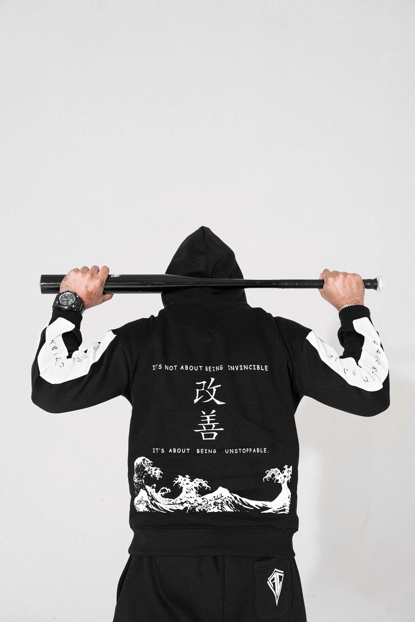 Ruthless Black Hoodie