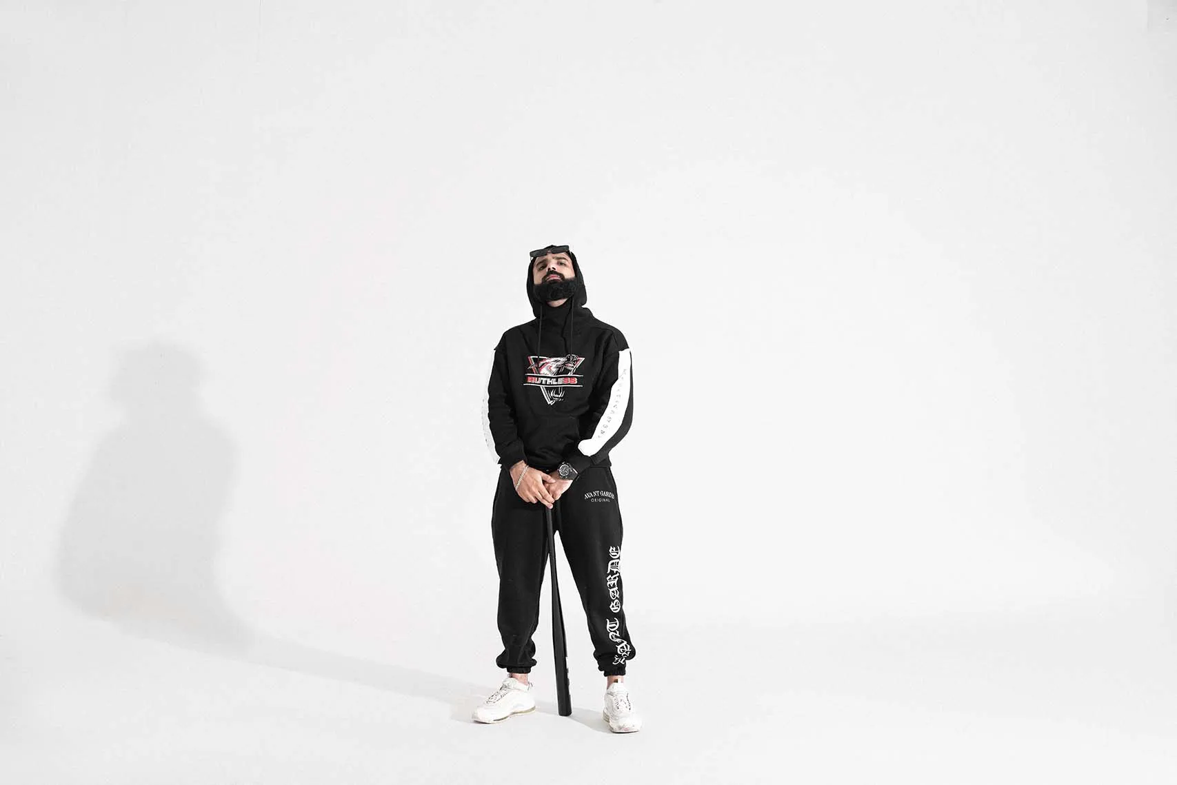 Ruthless Black Hoodie