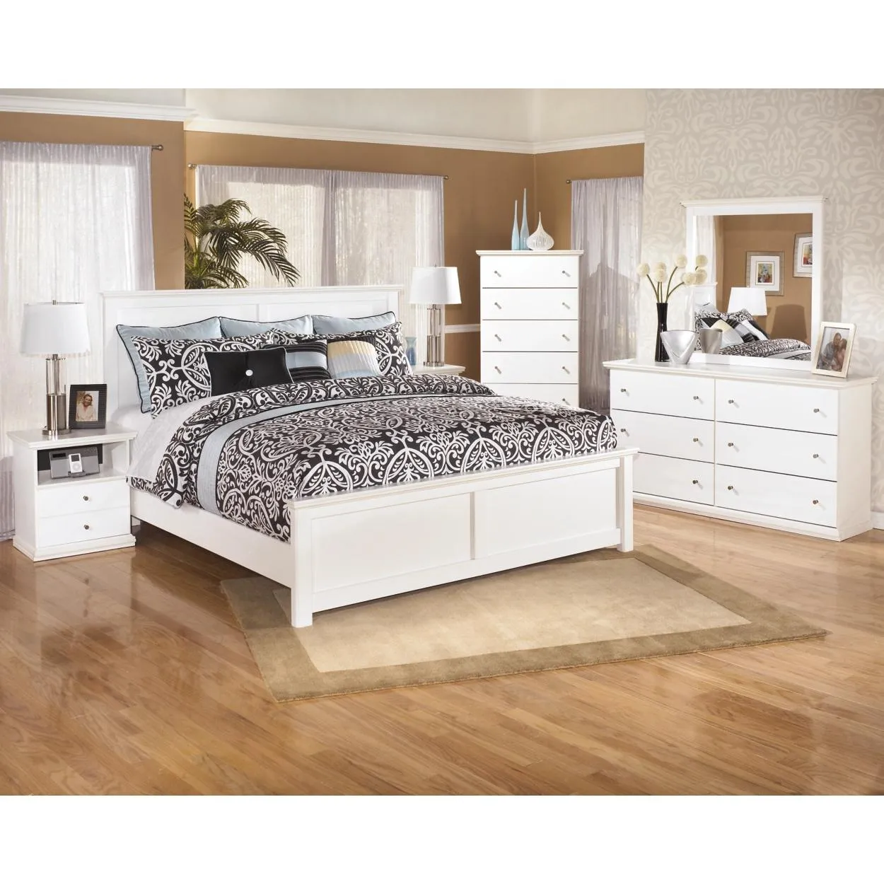 Signature Design by Ashley Bostwick Shoals B139 7 pc Queen Bedroom Set