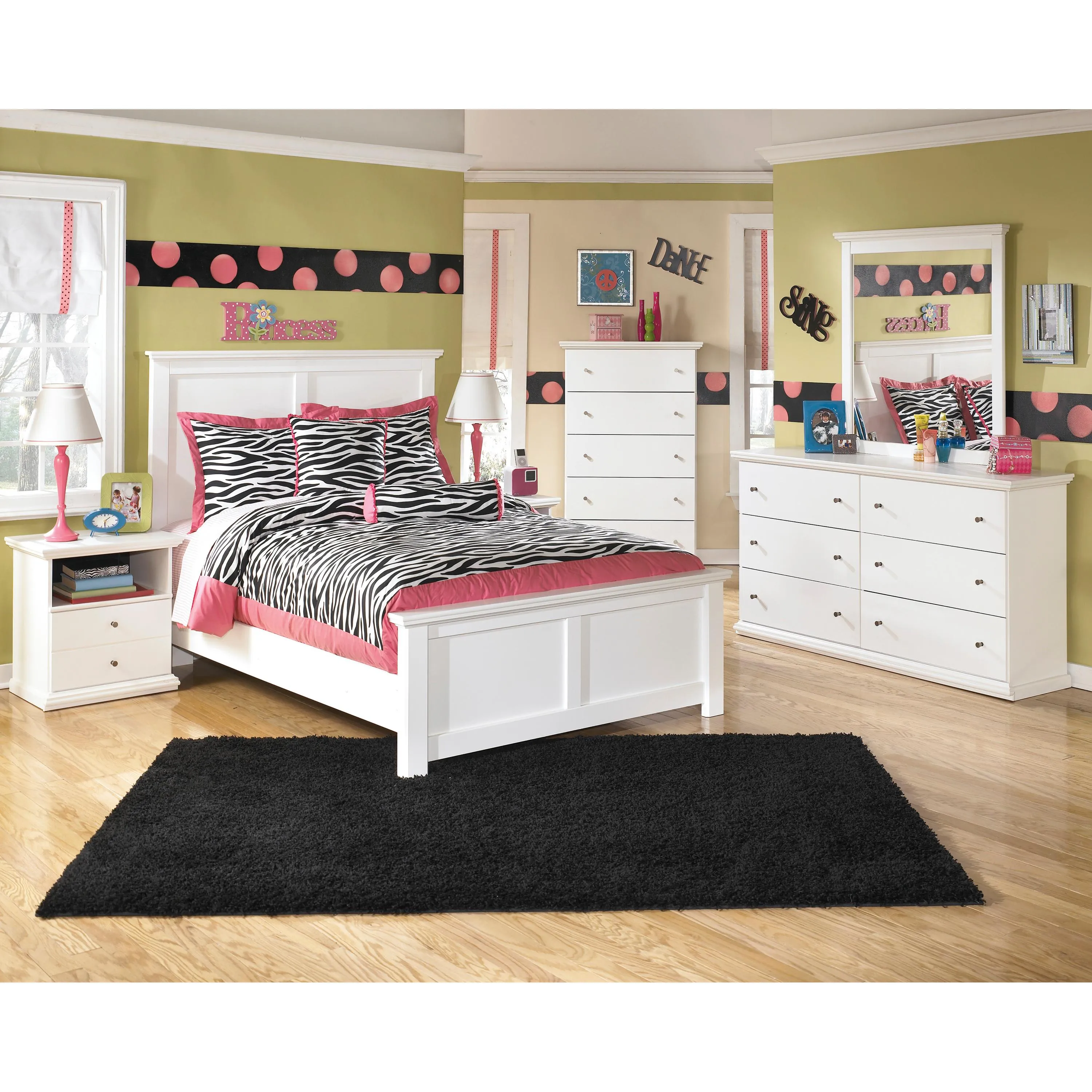 Signature Design by Ashley Bostwick Shoals B139B29 7 pc Full Bedroom Set