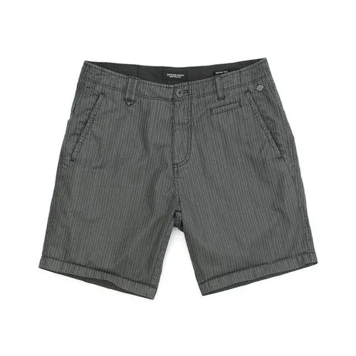 SIMWOOD 2020 summer vintage vertical striped shorts men garment dyed