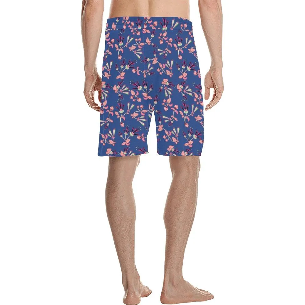 Swift Floral Men's Casual Shorts