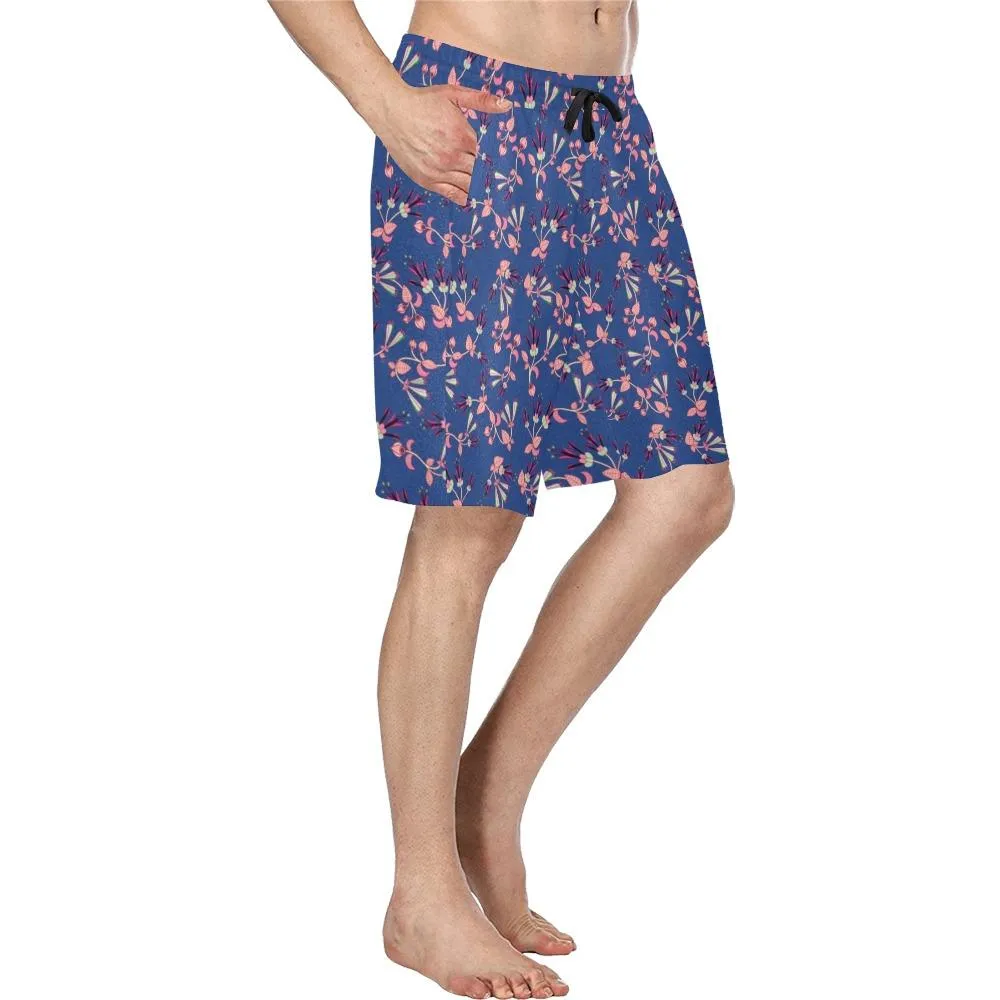 Swift Floral Men's Casual Shorts