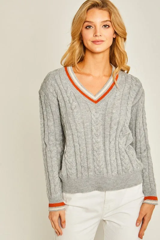 THE SLOANE SQUARE LIGHTWEIGHT KNIT - IVORY