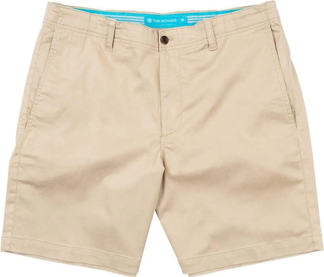 Tori Richard Men's Monte Carlo Size 40 Walnut Quick Dry 8" Inseam Shorts