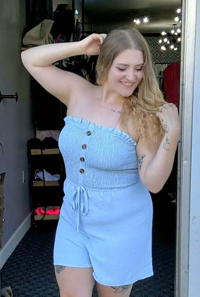 Tube Top One-piece Shorts